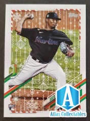 2021 Topps Holiday #HW38 Sixto Sanchez RC MARLINS Rookie